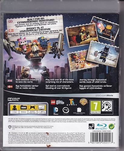 the Lego Movie Videogame - PS3 (B Grade) (Genbrug)